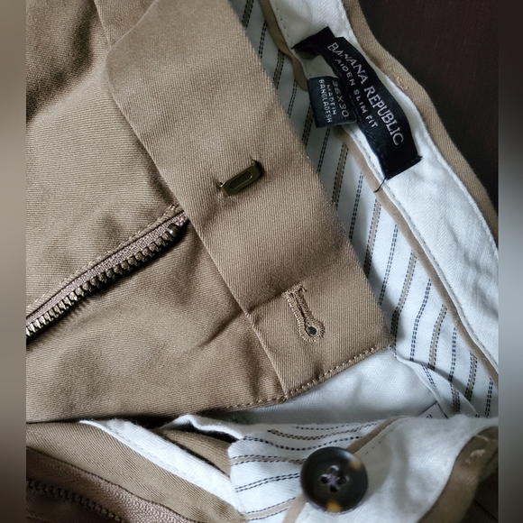 Men's Banana Republic pants 36×30 Aiden slim fit - Picture 10 of 11